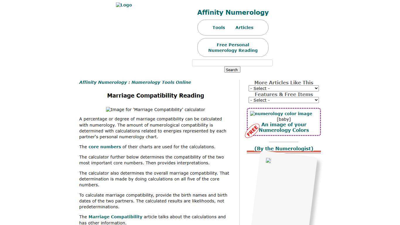 Marriage Compatibility Reading